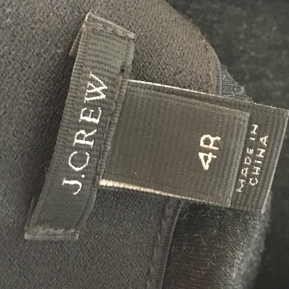 J. CREW Pixie Pant Charcoal Gray Leggings Womens Size 4 - Picture 4 of 4